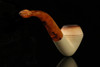 srv - Rhodesian Block Meerschaum Pipe with fitted case M3009