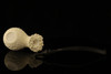 IMP Meerschaum Pipe - Maia Churchwarden - Hand Carved with case i2131r