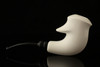 srv Premium - Duck Freehand - Meerschaum Pipe with custom case 15315