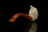 srv - Bacchus Churchwarden Dual Stem Meerschaum Pipe with fitted case M3024