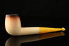 srv - Lee Van Cleef Billiard Block Meerschaum Pipe with fitted case 15324