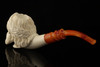 srv - Autograph Series Zeus Block Meerschaum Pipe with case 15329