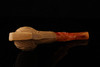 srv - Freemasonry Block Meerschaum Pipe with fitted case 15337