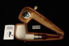 srv Premium - Spigot Billiard Meerschaum Pipe with fitted case 15348