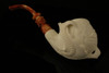 Eagle's Claw with Dolphin Medallion Meerschaum Pipe by I. Baglan 8133