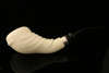 IMP Meerschaum Pipe - Eragny - Hand Carved in a fitted CASE i1468