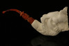 Horses in an Eagle's Claw Self Sitter Meerschaum Pipe in a fitted case 8651