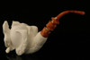 Horses in an Eagle's Claw Self Sitter Meerschaum Pipe in a fitted case 8651