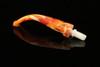 18 mm. diameter Pipe Stem Length: 3.5 inches 8.5 cm. comes with a Fitting for Meerschaum Pipes