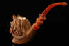 Horse Hand Carved Block Meerschaum Pipe in a fitted case 8809