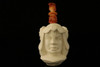 Warrior Viking Block Meerschaum Pipe by I. Baglan in fitted case 8831