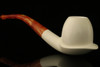 Laviva Hand Carved Block Meerschaum Pipe with a fitted CASE 9798