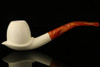 Laviva Hand Carved Block Meerschaum Pipe with a fitted CASE 9798