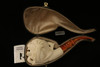 Tiger in Claw Block Meerschaum Pipe Carved by I. Baglan with custom CASE 10802