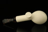 IMP Meerschaum Pipe - Nida - Self Sitter - Hand Carved with custom case i1857