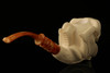 Giant Labrador in Claw Meerschaum Pipe Carved by I. Baglan +CASE 11438