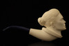 Angelina Jolie Meerschaum Pipe Hand Carved by Kenan with case 12004