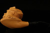 Pirate of Caribbean Meerschaum Pipe Hand Carved by Kenan with custom case 12295