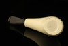 IMP Meerschaum Pipe - Baud - Hand Carved with custom case i2117