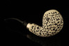 IMP Meerschaum Pipe - Nes - Hand Carved with custom case i2144