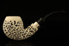 IMP Meerschaum Pipe - Nes - Hand Carved with custom case i2144