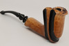 Nording - Spiral Natural Smooth Finish Briar Smoking Pipe with pouch B1159