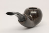 Chacom - Reverse Calabash - RC - Grey Briar Smoking Pipe with pouch B1162