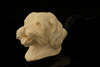 Yorkshire Terrier Hand Carved Block Meerschaum Pipe by Kenan with custom case 12462