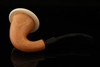 Calabash Meerschaum Pipe - Mahogany Wood comes with custom pocket case 12470