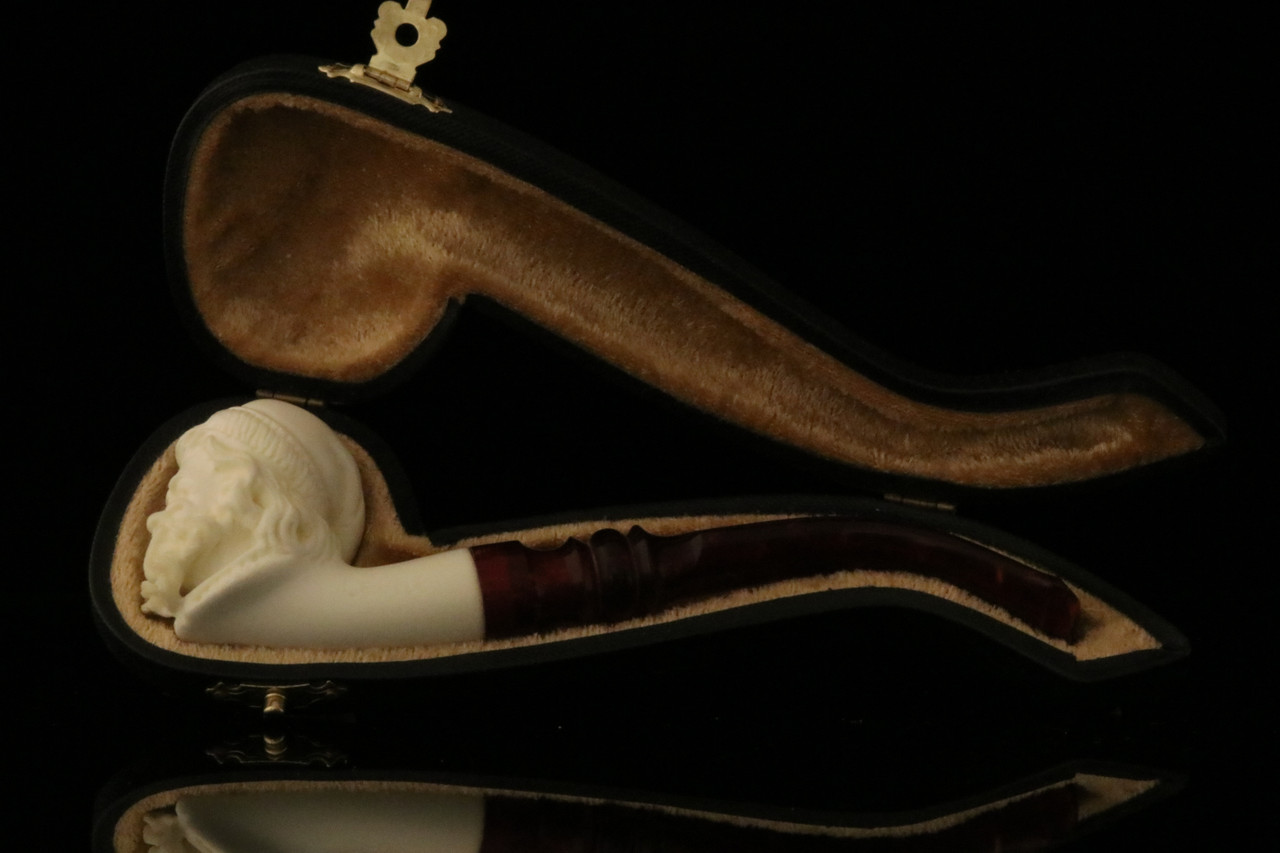 santa cigarette holder Santa Claus Meerschaum Cigarette Holder by Cevher