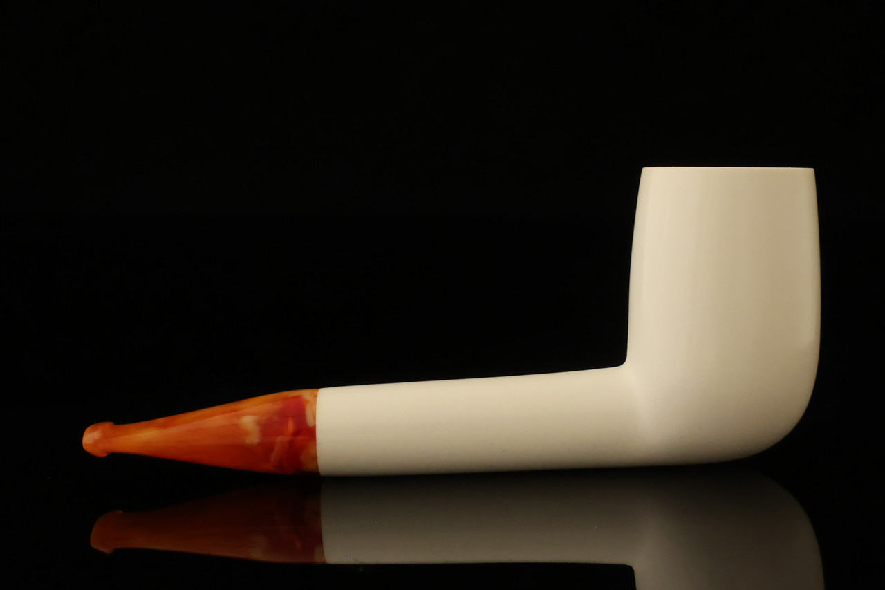 srv Canadian Block Meerschaum Pipe with fitted case