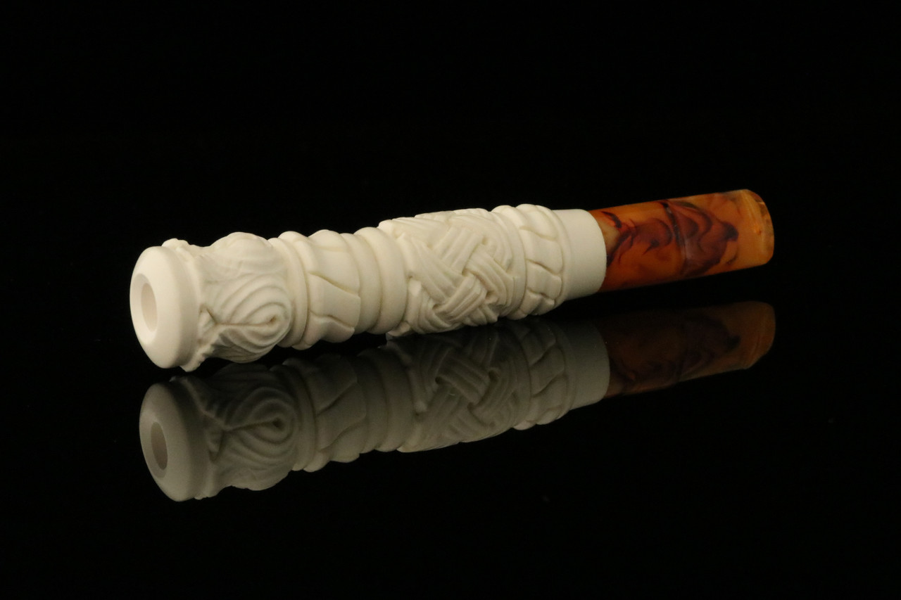 custom cigarette holder Meerschaum Cigarette Holder with custom case