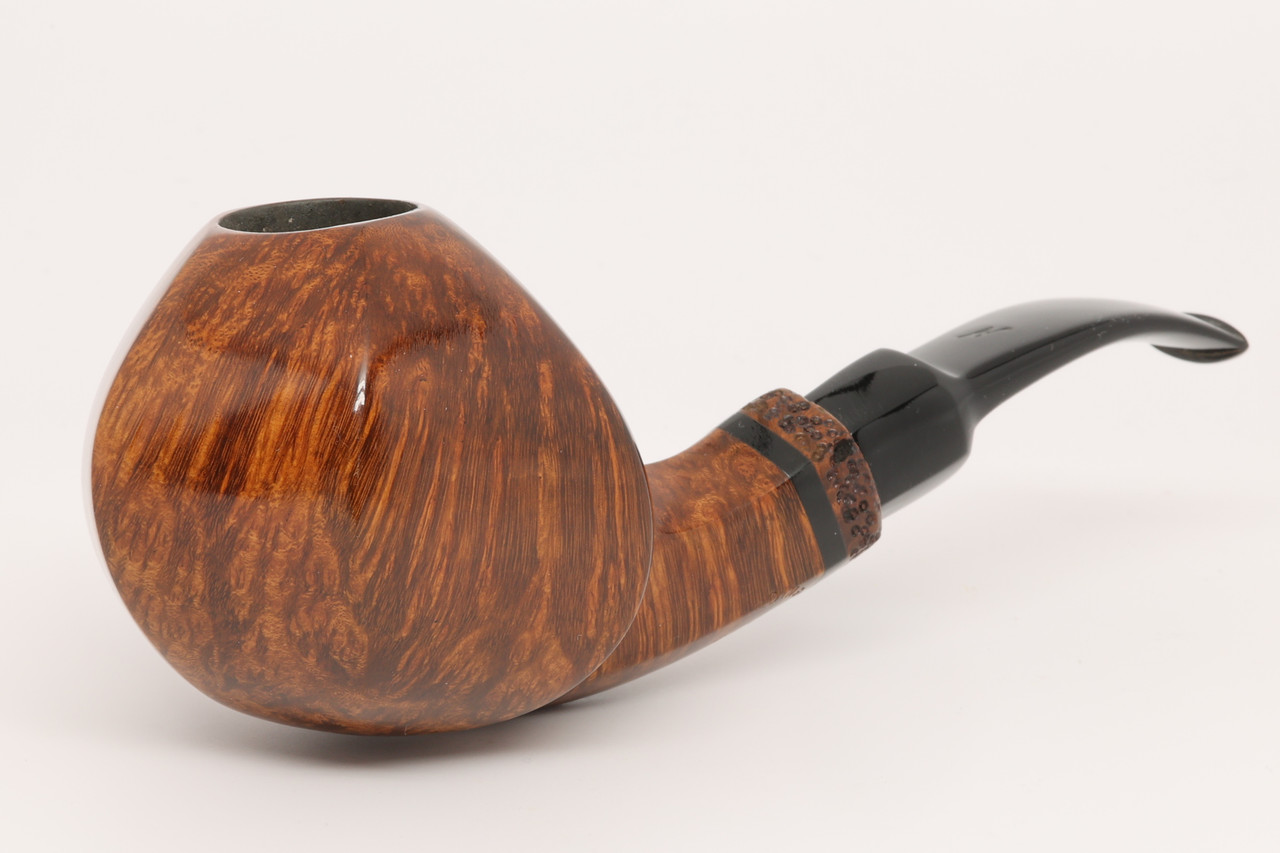 Nording Handmade 19 Free Hand Briar Smoking Pipe with pouch