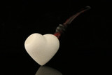 srv - Love Block Meerschaum Pipe with fitted case M4078