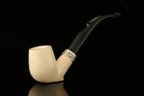 srv Premium - Vintage Style Block Meerschaum Pipe with fitted case M4094