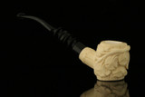 srv Premium - Vineyard Barrel Block Meerschaum Pipe with fitted case M4097