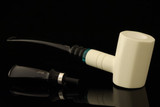 IMP Meerschaum Pipe - Vegas - Churchwarden Dual Stem with fitted case i2689