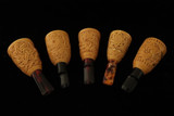 srv - Carved Meerschaum Cigar Holder Set with case 40 to 60 rings M4626
