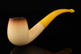 srv - Lee Van Cleef Block Meerschaum Pipe with fitted case 15814