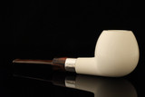 F. Baki - Prince - srv Premium Meerschaum Pipe Carved by Fikri Baki with case 15860