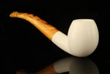 srv - Apple Block Meerschaum Pipe with fitted case M4707