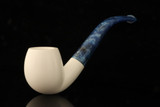 srv - Bent Apple Block Meerschaum Pipe with fitted case M4710