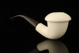 srv Premium - Calabash Block Meerschaum Pipe with fitted case M4909