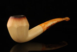 srv - Octagon Block Meerschaum Pipe with fitted case M4937