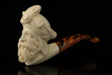 Sultan Block Meerschaum Pipe with pouch M5005