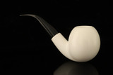 srv Premium - Jumbo Apple Block Meerschaum Pipe with fitted case M5028