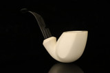 srv Premium - Panel Freehand Block Meerschaum Pipe with fitted case M5117