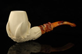 srv - Eagle's Claw Block Meerschaum Pipe with fitted case M5161