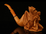 Meerschaum Pipes in Different Colors 