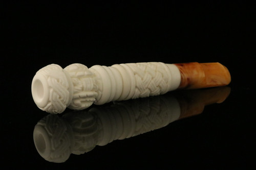Meerschaum Cigarette Holder with custom case M4180